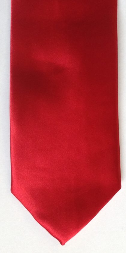 Tie Satin - Red