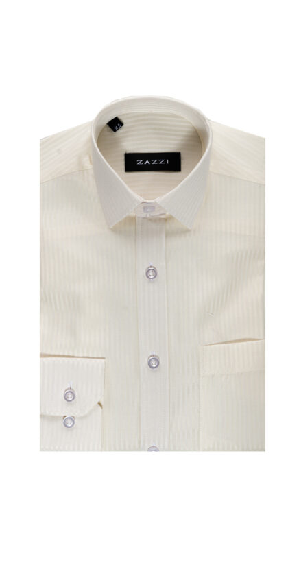 Zazzi Boys Cream Pinstripe Shirt
