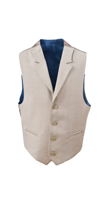 Boys Beige waistcoat