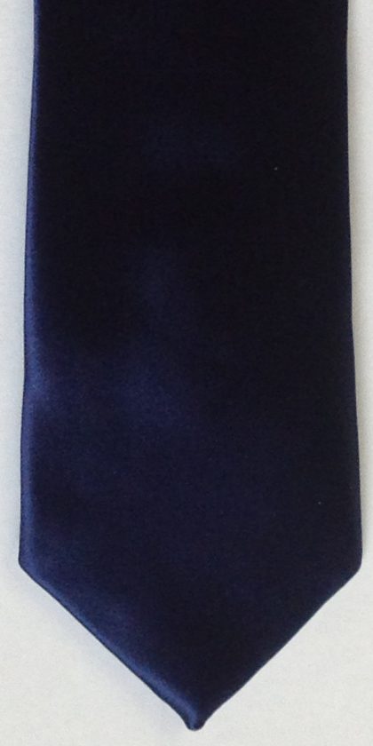 Tie Satin - Navy