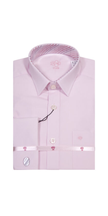 1880 Boys Plain Pink Shirt