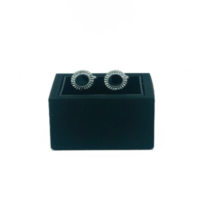 Cufflink Black Oval