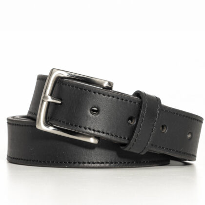 Black Leather Belt