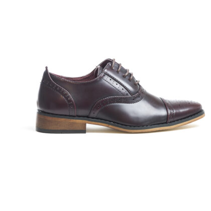 Boys Oxblood Brogue