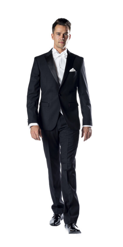 Black Slim Fit 2 Piece Tuxedo