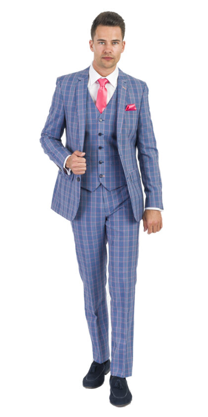 Cohen 3 Piece - Check Suit