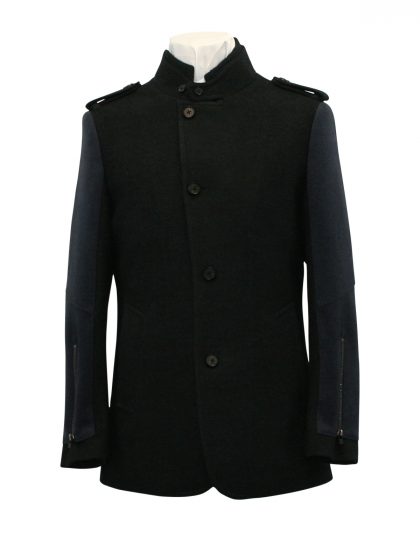 Mens Green Wool Coat