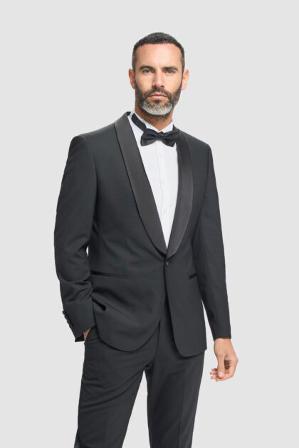 Black Shawl Tuxedo Jacket