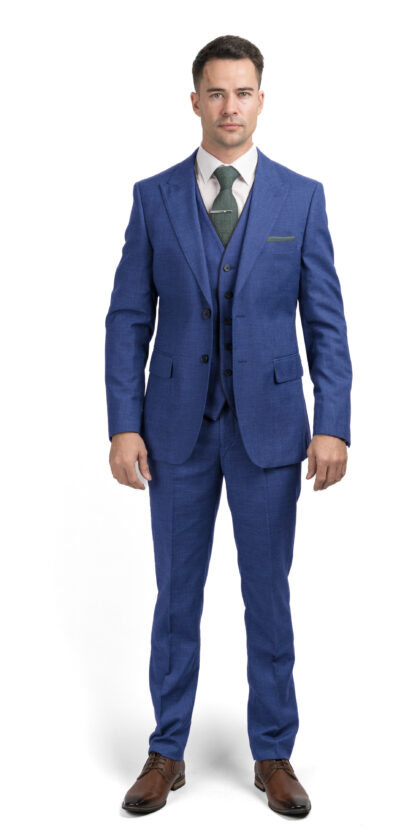 Eden - Royal Blue 3 Piece Suit