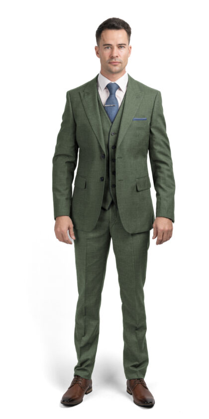 Iveagh - Green 3 Piece Suit